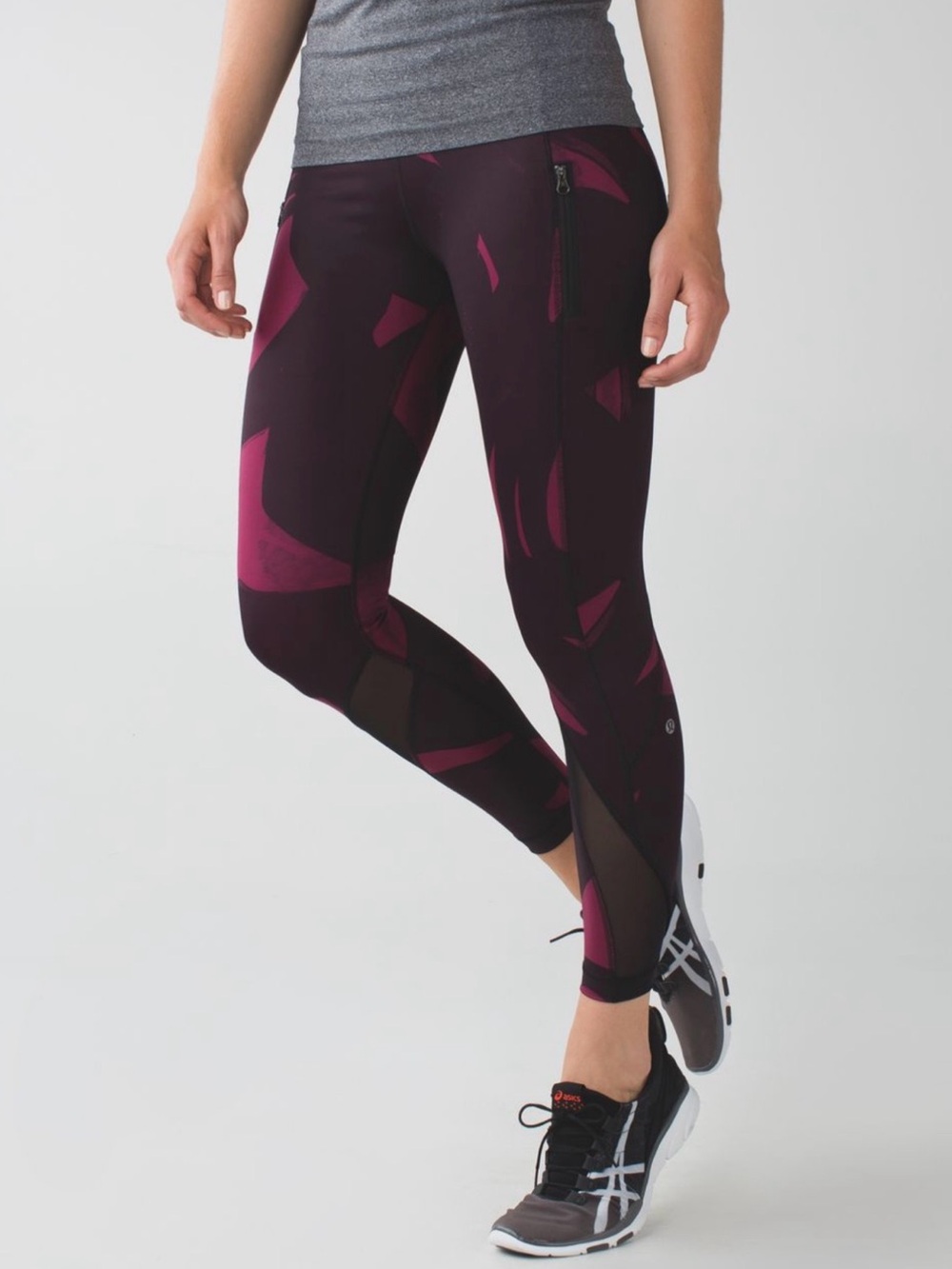 lululemon All Sport Crop Mid-Rise Leggings Size 4